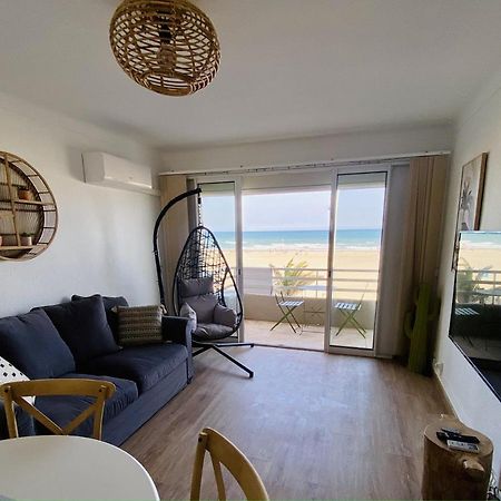 "Eden" Exceptionnel! Vue Mer 10M De La Plage Parking Prive Gratuit A 100M Canet-en-Roussillon Exteriör bild