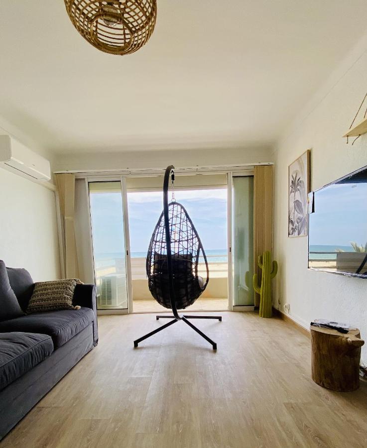 "Eden" Exceptionnel! Vue Mer 10M De La Plage Parking Prive Gratuit A 100M Canet-en-Roussillon Exteriör bild
