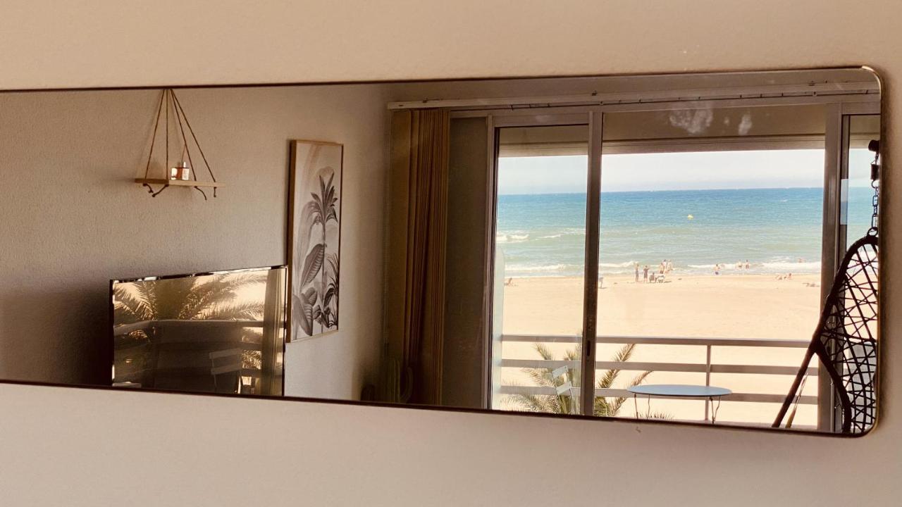 "Eden" Exceptionnel! Vue Mer 10M De La Plage Parking Prive Gratuit A 100M Canet-en-Roussillon Exteriör bild