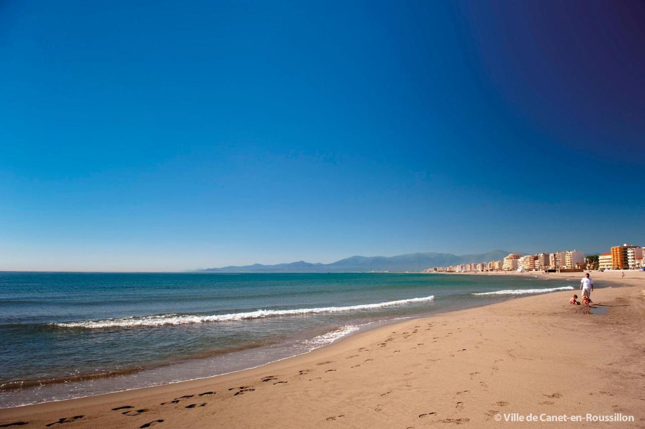 "Eden" Exceptionnel! Vue Mer 10M De La Plage Parking Prive Gratuit A 100M Canet-en-Roussillon Exteriör bild