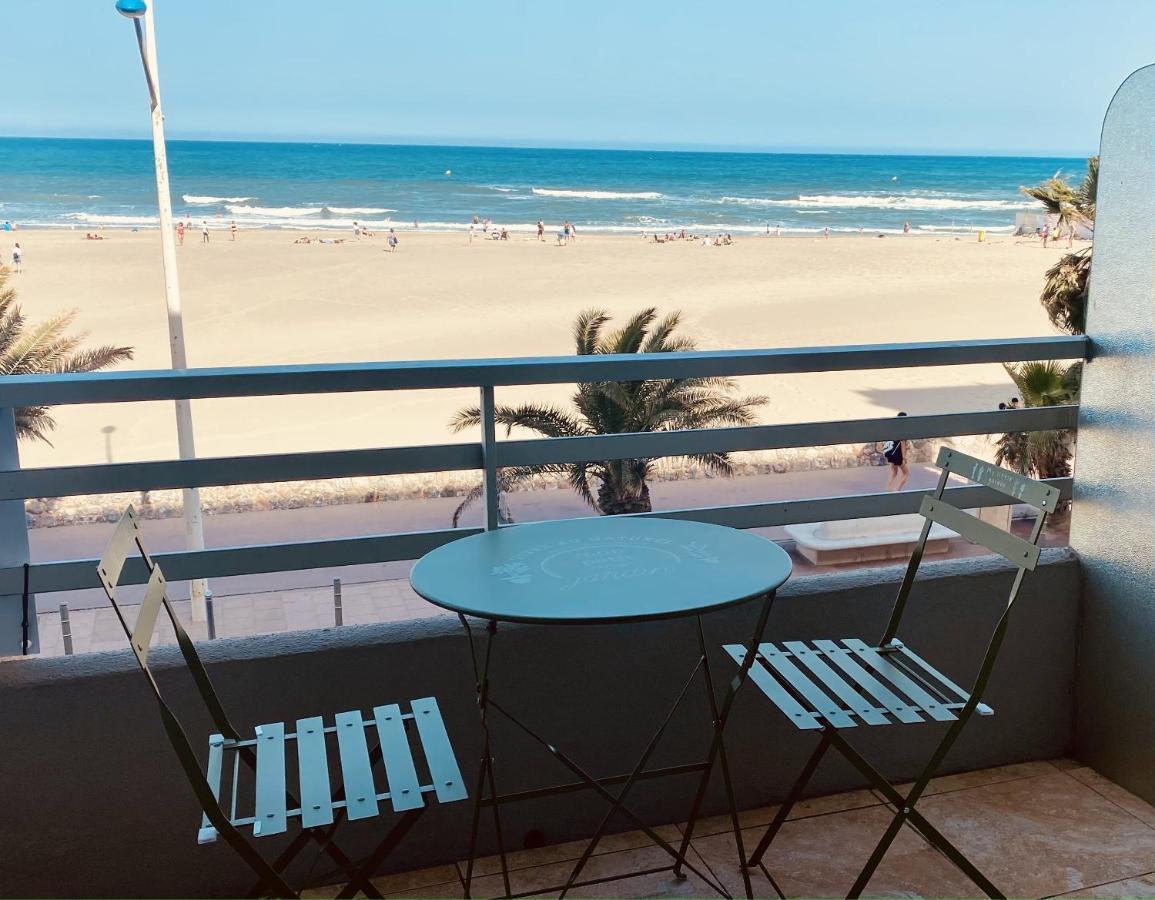 "Eden" Exceptionnel! Vue Mer 10M De La Plage Parking Prive Gratuit A 100M Canet-en-Roussillon Exteriör bild